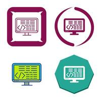 Coding Vector Icon