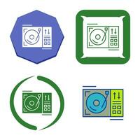 Turntable Vector Icon