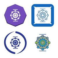 Automated Process Vector Icon