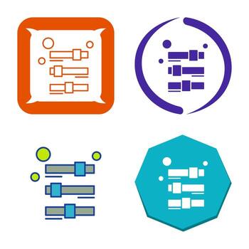 cambiar, vector, icono vector