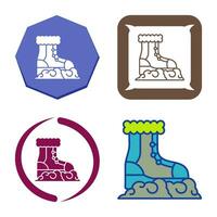 Snow Boots Vector Icon