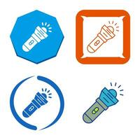 Flashlight Vector Icon