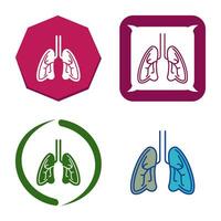 Lungs Vector Icon