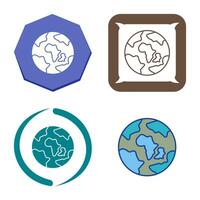 Earth Vector Icon