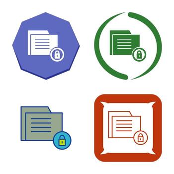Data Security Vector Icon