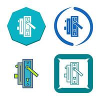 Door Handle Vector Icon