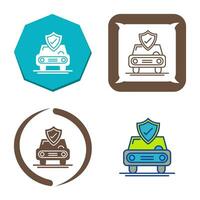 Car Protection Vector Icon