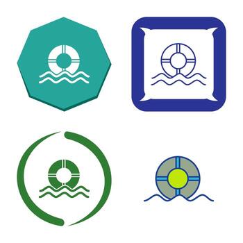 icono de vector de flotador