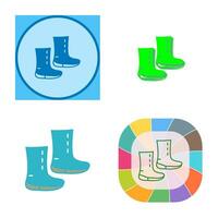 Unique Boots Vector Icon