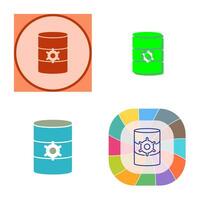 Unique Database Management Vector Icon