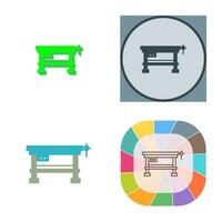 Work Bench Vector Icon