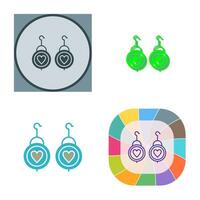 Earrings Vector Icon