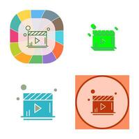 Video Player Vector Icon