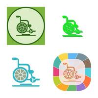 Wheel Chair Vector Icon