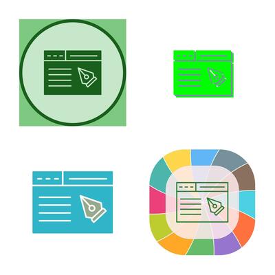 Web Page Vector Icon