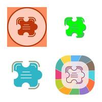 Puzzle Vector Icon