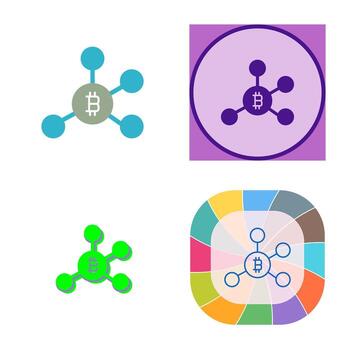 icono de vector de red