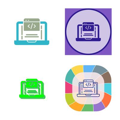 Coding Vector Icon