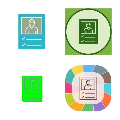Ballot Vector Icon