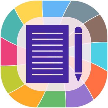Write Feedback Vector Icon