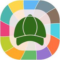 P Cap Vector Icon