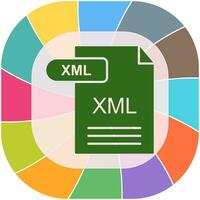 XML Vector Icon
