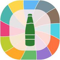 Beer Bottle Vector Icon