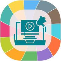 Video Marketing Vector Icon