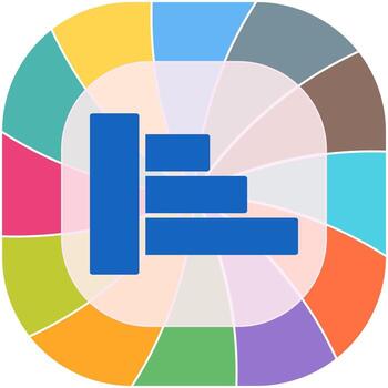 Object Alignment Vector Icon