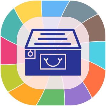 File Cabinet Vector Icon