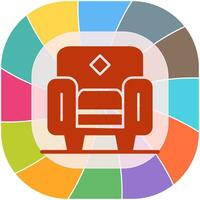 Armchair Vector Icon