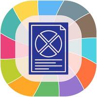 Pie Chart Vector Icon