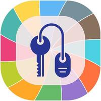 Room key Vector Icon