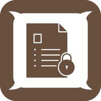 Unique Confidentiality Vector Icon