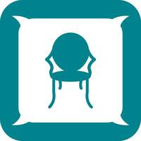 Ancient Chair Vector Icon
