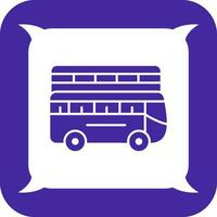 Double Bus Vector Icon