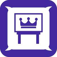 Crown Exhibit Vector Icon