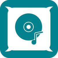 Music CD Vector Icon