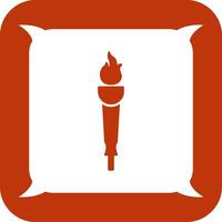 Museum Torch Vector Icon