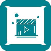 Video Player Vector Icon