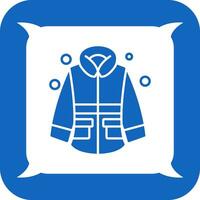 Winter Jacket Vector Icon