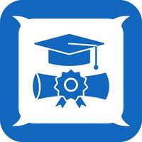 icono de vector de graduación