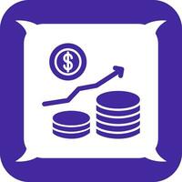 Money Growth Vector Icon