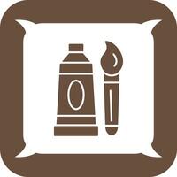 Oil Paint Vector Icon