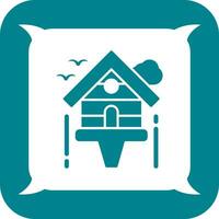 Birdhouse Vector Icon