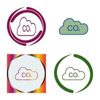 Carbon Dioxide Vector Icon