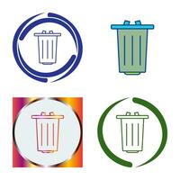 Garbage Vector Icon