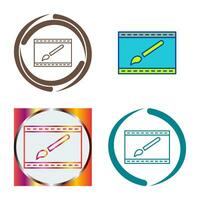 Unique Website Design Vector Icon