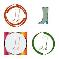 Long Boots Vector Icon