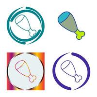 Cooked Ham Vector Icon